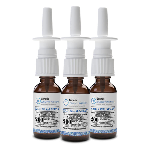 3 Bottles NAD+ Nasal Spray